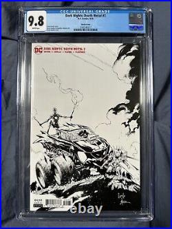 Dark Nights Death Metal #2 1100 Capullo Variant Cgc 9.8 1st App, Darkest Knight