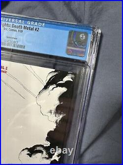 Dark Nights Death Metal #2 1100 Capullo Variant Cgc 9.8 1st App, Darkest Knight