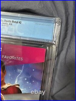 Dark Nights Death Metal #2 1100 Capullo Variant Cgc 9.8 1st App, Darkest Knight
