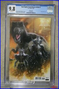 Dark Nights Death Metal Legends Of The Dark Knight #1 125 Variant Cgc 9.8