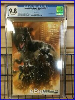 Dark Nights Death Metal Legends Of The Dark Knight #1 125 Variant Cgc 9.8