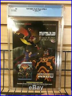 Dark Nights Death Metal Legends Of The Dark Knight #1 125 Variant Cgc 9.8