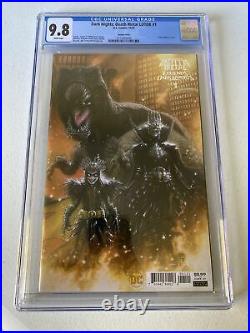 Dark Nights Death Metal Legends Of The Dark Knight #1 125 Variant Cgc 9.8 Lotdk