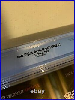 Dark Nights Death Metal Legends of the Dark Knight #1 125 Variant CGC 9.8 DC