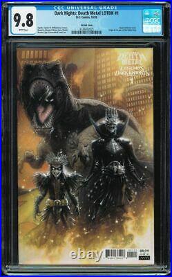 Dark Nights Death Metal Legends of the Dark Knights 1 125 variant CGC 9.8 LOTDK