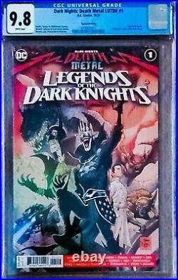 Dark Nights Death Metal Legends of the Dark Knights #1 CGC 9.8 2nd Printing