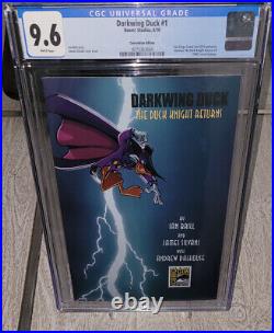 Darkwing Duck #1 CGC 9.6 Boom Comic 2010 SDCC Dark Knight Returns Con Variant