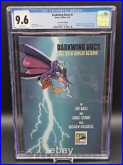 Darkwing Duck #1 CGC 9.6 Boom Comic 2010 SDCC Dark Knight Returns Con Variant