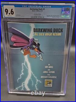 Darkwing Duck #1 CGC 9.6 Boom Comic 2010 SDCC Dark Knight Returns Con Variant