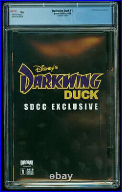 Darkwing Duck #1 CGC 9.6 Boom Comic 2010 SDCC Dark Knight Returns Con Variant