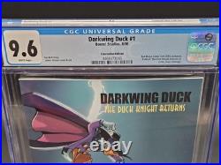 Darkwing Duck #1 CGC 9.6 Boom Comic 2010 SDCC Dark Knight Returns Con Variant