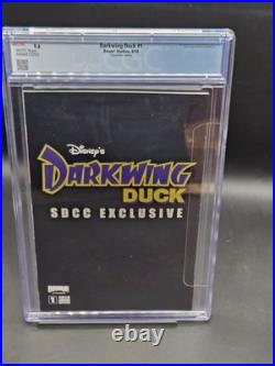 Darkwing Duck #1 CGC 9.6 Boom Comic 2010 SDCC Dark Knight Returns Con Variant