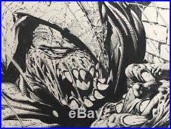 David Finch Original Art Page- Batman The Dark Knight #5 (scarecrow Page)