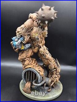 Dc Batman And Clayface Fan Art Resin Statue 16inches -made To Order