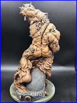 Dc Batman And Clayface Fan Art Resin Statue 16inches -made To Order