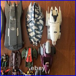 Dc Collectibles Batman Animated Series Loose Lot + 5 Vehicles Batwing Batmobile