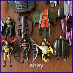 Dc Collectibles Batman Animated Series Loose Lot + 5 Vehicles Batwing Batmobile
