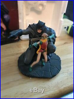 Dc Direct The Dark Knight Returns Porcelain Miniature Statue 4 Batman & Robin