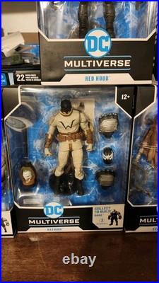 Dc Multiverse Mcfarlane The Dark Knight set Collect to Build Bane Complete