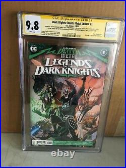 Death Metal Legends Of The Dark Knights 1st Robin King CGC SS 9.8 Signed x 7
