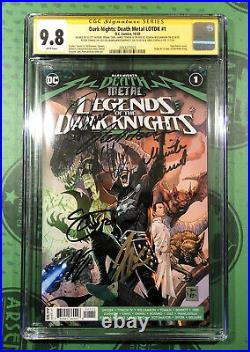 Death Metal Legends Of The Dark Knights 1st Robin King CGC SS 9.8 Signed x 7