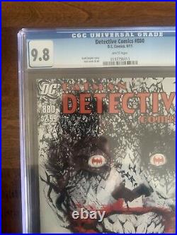 Detective Comics 880, CGC 9.8, Classic JOCK cover, 1st Print, Psycho Gordon