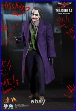 Dhl Express Hot Toys 1/6 DC Batman The Dark Knight Dx11 The Joker (2.0) Figure
