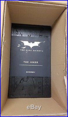 Enterbay The Dark Knight BOTH! BATMAN & THE JOKER1/4 Scale Masterpiece