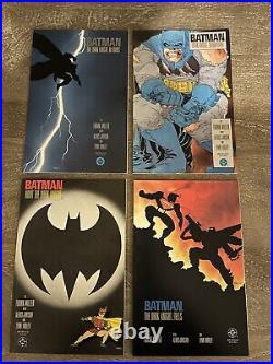 FIRST PRINT Dark Knight #1-4. The Dark Knight Returns Signed By Miller & Others