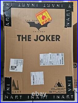 FREE EMS SHIPPING Queen Studios InArt The Dark Knight Joker Deluxe Rooted Hair