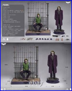 FREE EMS SHIPPING Queen Studios InArt The Dark Knight Joker Deluxe Rooted Hair