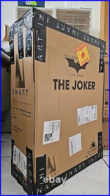 FREE EMS SHIPPING Queen Studios InArt The Dark Knight Joker Deluxe Rooted Hair