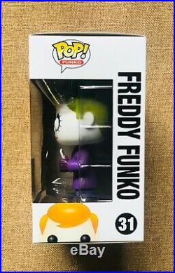FUNKO FREDDY THE DARK KNIGHT JOKER pop vinyl #31 SDCC 2014 LE 96 EXCLUSIVE