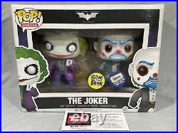 FUNKO POP! 2 Pack- The Dark Knight JOKER Gemini GITD Glows in the Dark Clown