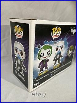 FUNKO POP! 2 Pack- The Dark Knight JOKER Gemini GITD Glows in the Dark Clown