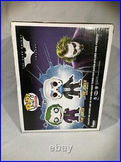 FUNKO POP! 2 Pack- The Dark Knight JOKER Gemini GITD Glows in the Dark Clown