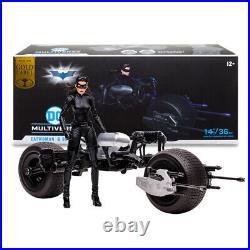 Figurine Catwoman And Batpod (The Dark Knight Rises) Collection Gold Label