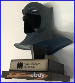 Frank Miller SIGNED Batman The Dark Knight Returns Cowl DC Gallery Bust Prop