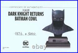 Frank Miller SIGNED Batman The Dark Knight Returns Cowl DC Gallery Bust Prop