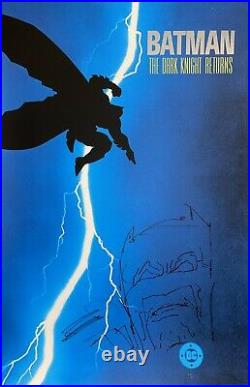 Frank Miller The Dark Knight Returns Art Print Mondo + Original Sketch Remarque