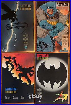 Frank Miller signed Batman The Dark Knight Returns 1986 first 1st printing