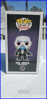 Funko Dark Knight Trilogy The Joker Bank Robber Figure #37 BOX HAS IMPERFECTIONS