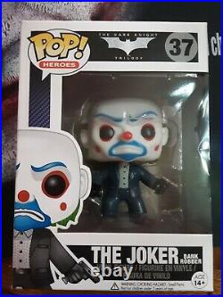 Funko Dark Knight Trilogy The Joker Bank Robber Figure #37 -NEVER OPENED