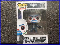 Funko POP! Bank Robber Mask Joker The Dark Knight Trilogy #37 NEVER OPENED