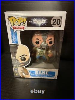 Funko POP DC The Dark Knight Rises 20 Bane Minor Box Damage With Protector