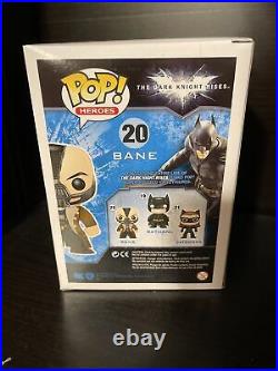 Funko POP DC The Dark Knight Rises 20 Bane Minor Box Damage With Protector