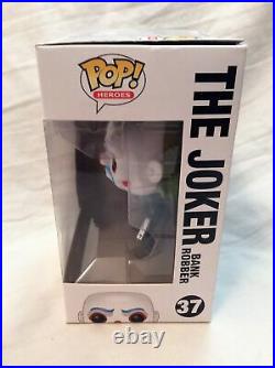 Funko POP! Dark Knight The Joker (Bank Robber) #37 Vaulted Grail Damaged + Stack