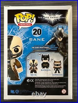Funko POP! Heroes The Dark Knight Rises Bane (Damaged Box) #20