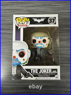 Funko POP! Heroes The Dark Knight Trilogy The Joker (Bank Robber)Damaged Box