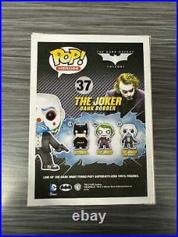 Funko POP! Heroes The Dark Knight Trilogy The Joker (Bank Robber)Damaged Box